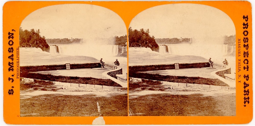 NEW YORK SV - Niagara Falls - Propsect Park - SJ Mason 1870s