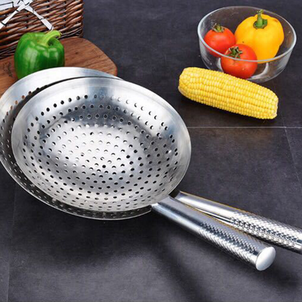 Juice Oil Stainless Steel Colander Hot Pot Slotted Spoon Separator