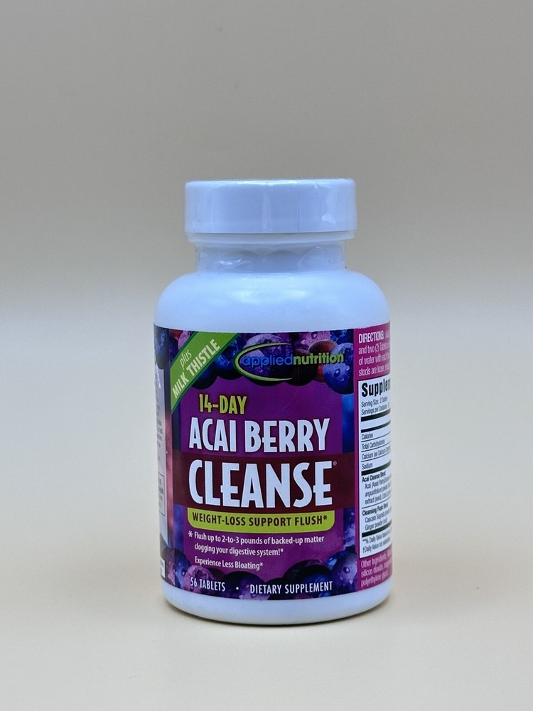 Applied Nutrition Acai Berry 14 Day Cleanse, 56 tablets BB 3/2026