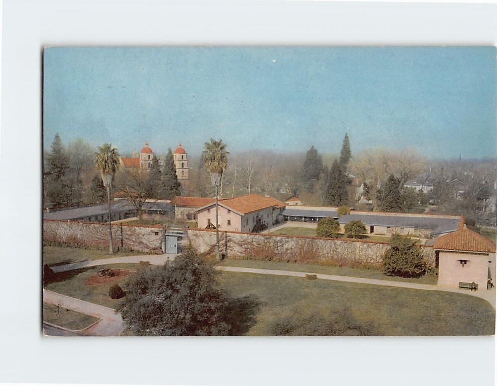 Postcard Sutter's Fort Sacramento California