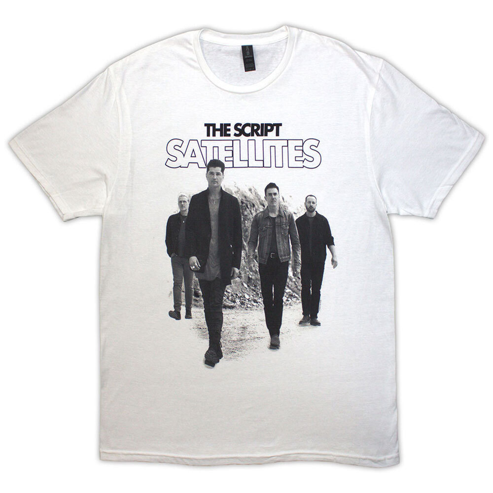 The Script Satellites Photo Logo T Shirt