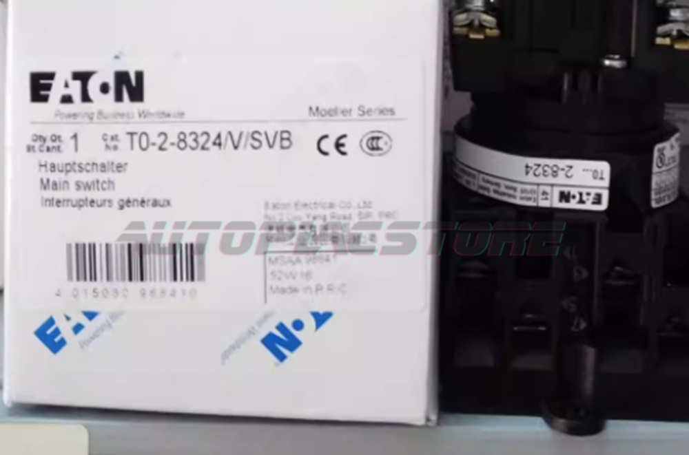 New EATON MOELLER T0-2-8324/V/SVB Switch Disconnector