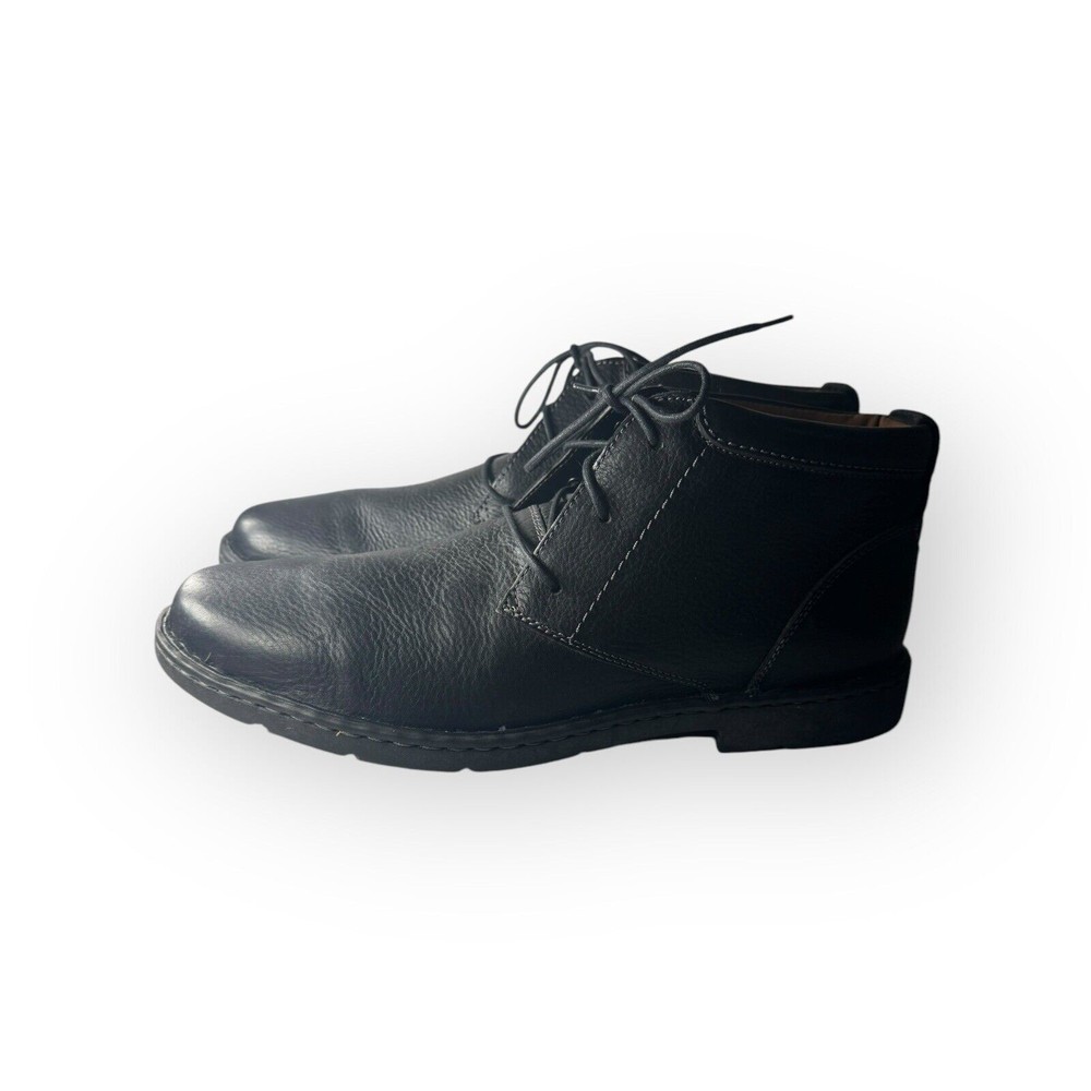 Men's Clarks Casual Walking Lace Up Anckle Leather Boots US Size 17M