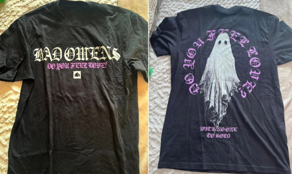 Bad Omen Do You Feel Love 2026 North American Tour T-Shirt