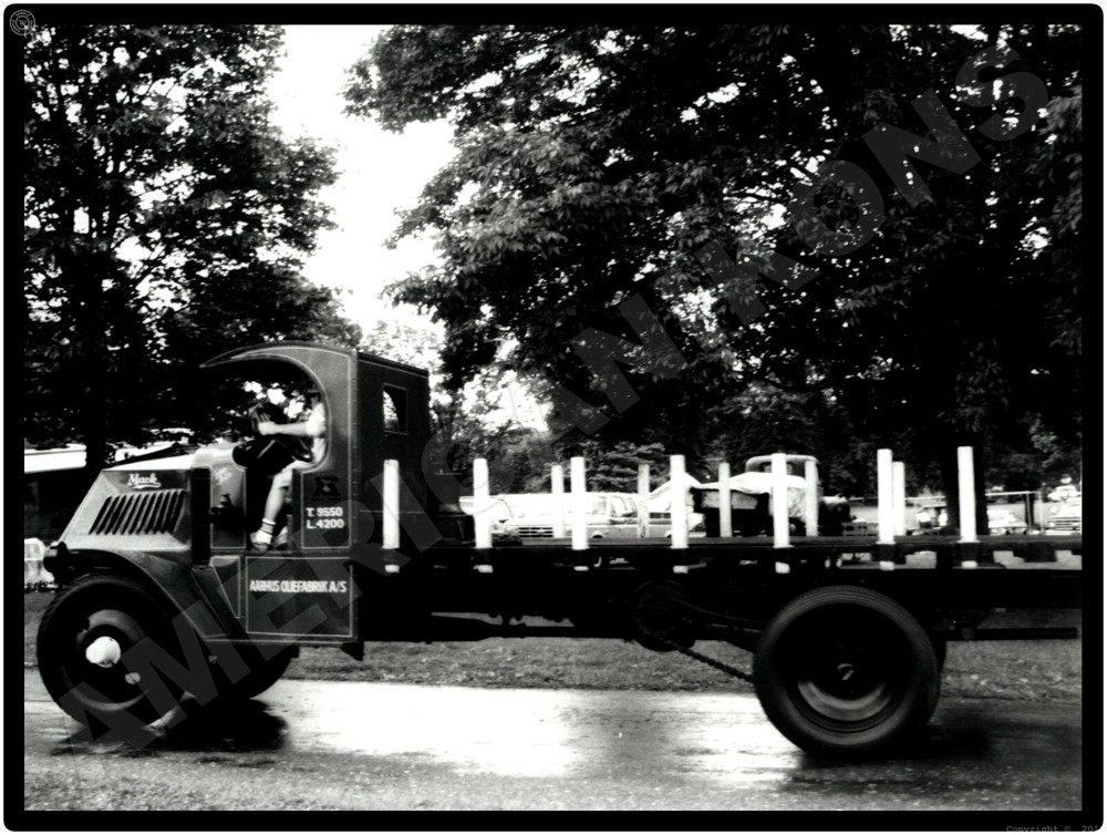 Mack Trucks New Metal Sign: Model AC at Vintage Truck Show