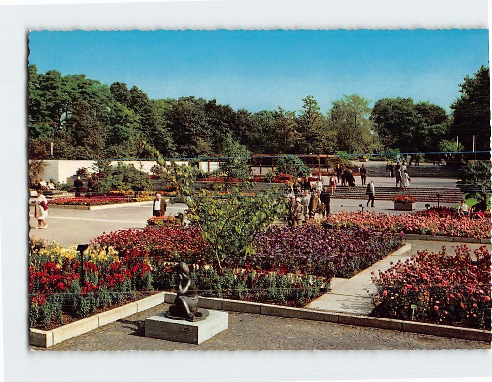 Postcard Im Gruga Park Essen Germany