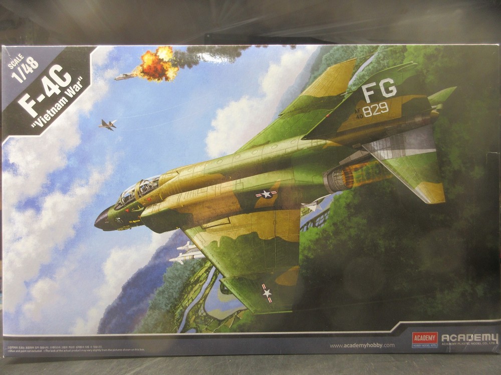 Academy 1/48 F-4C Phantom Ii 'Vietnam War'  #12294