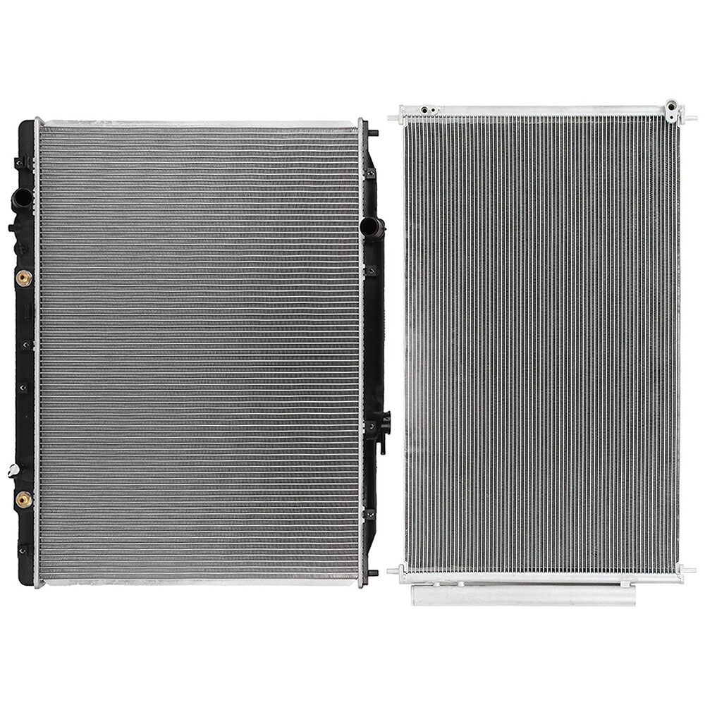 PICKOOR Radiator & AC Condenser Cooling Kit For Honda Pilot 2009 2010 2011-2015