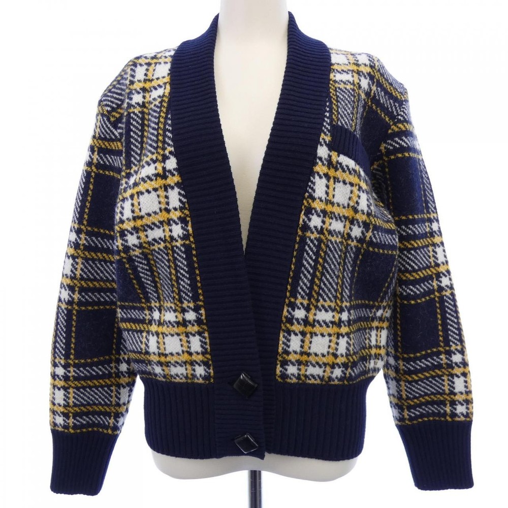 Authentic Saint Laurent SAINT LAURENT 670067 Y75GB Cardigan #270-004-235-8630