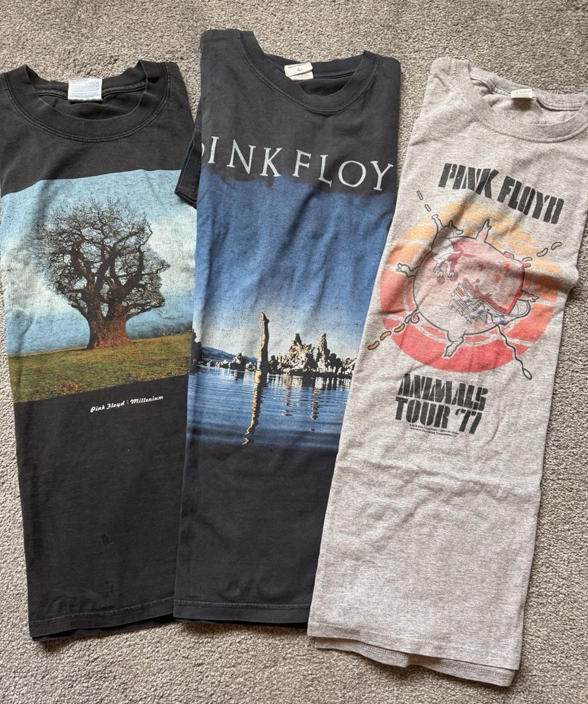 Vtg Pink Floyd Tee Bundle-size Large