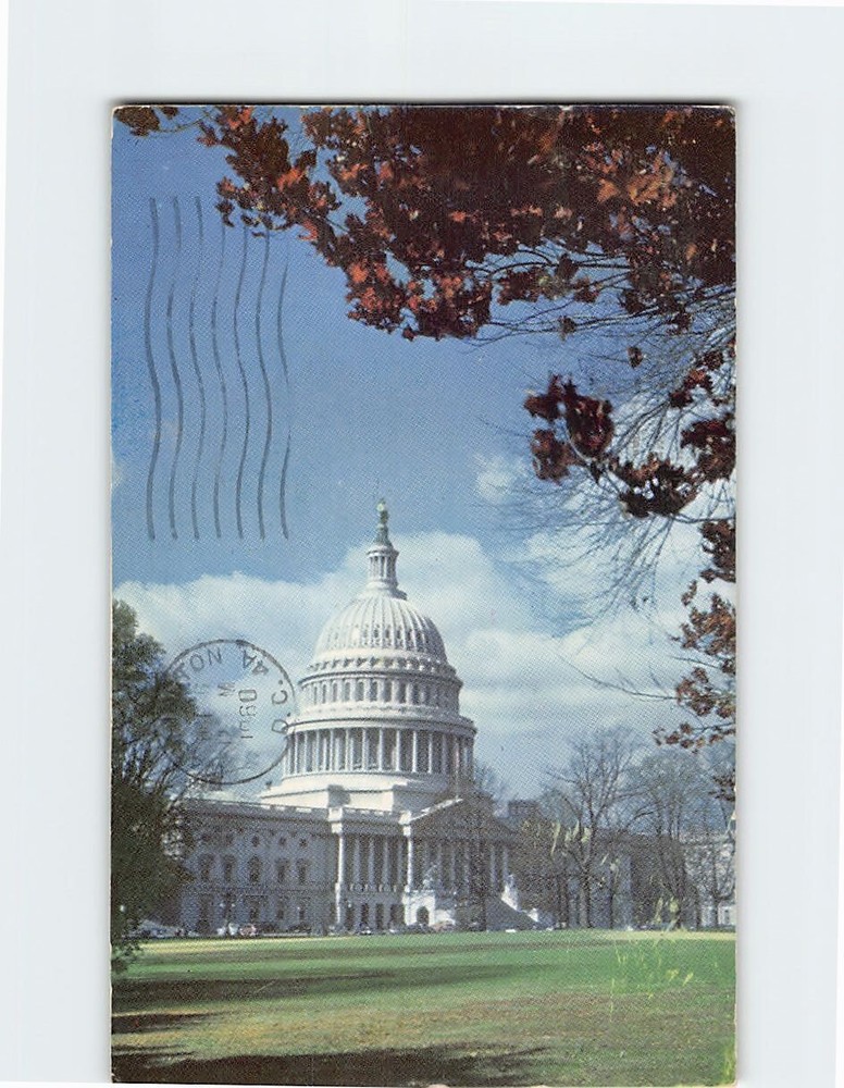 Postcard United States Capitol Washington DC