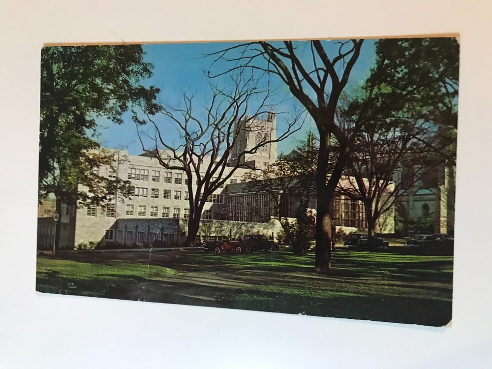 The Harvey S Firestone Memorial Library Princeton University New Jersey Postcard