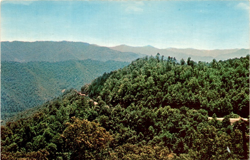 Pine Mountain, Southeastern Kentucky, Appalachian area, Southwest Postcard
