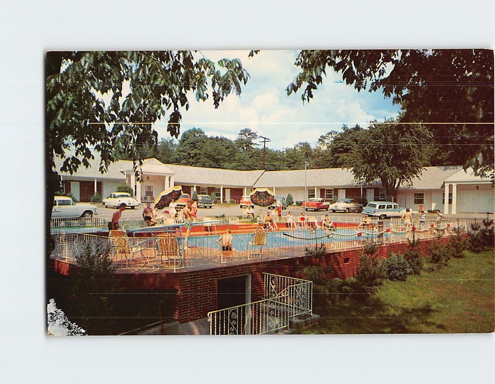 Postcard Mercury Courts Motel Nashville Tennessee