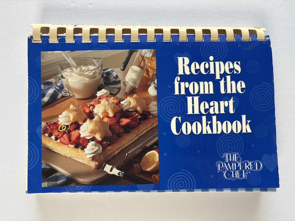 Vintage 90s Cookbook, Recipes from the Heart, Illinois Cookbook 1997, Pumpered