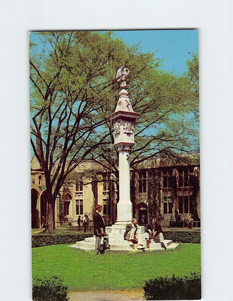 Postcard The Mather Sun Dial Princeton University New Jersey USA