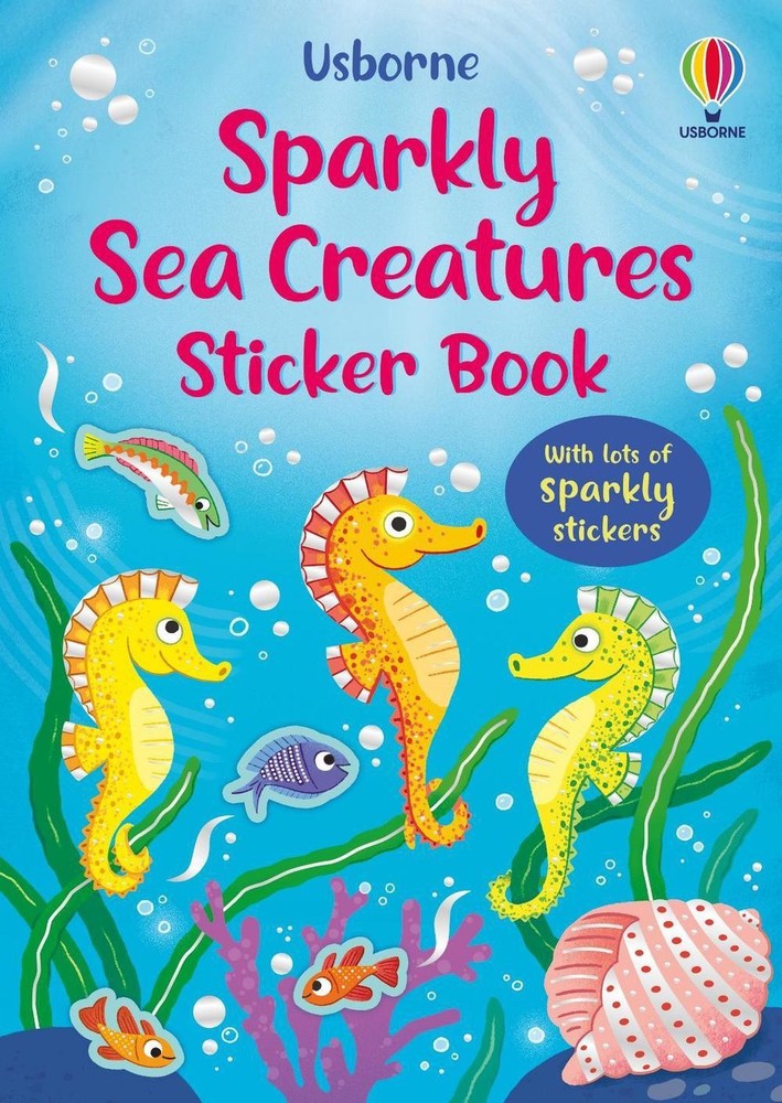 Sparkly Sea Creatures by Holly Bathie Paperback Book