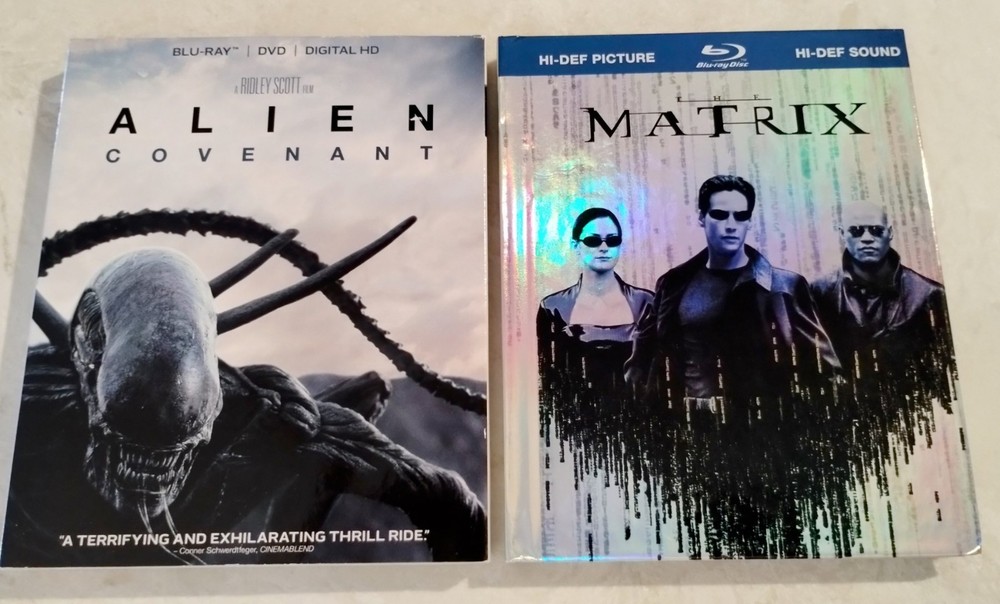 Alien Covenant Digibook Blu-ray with Free Shipping