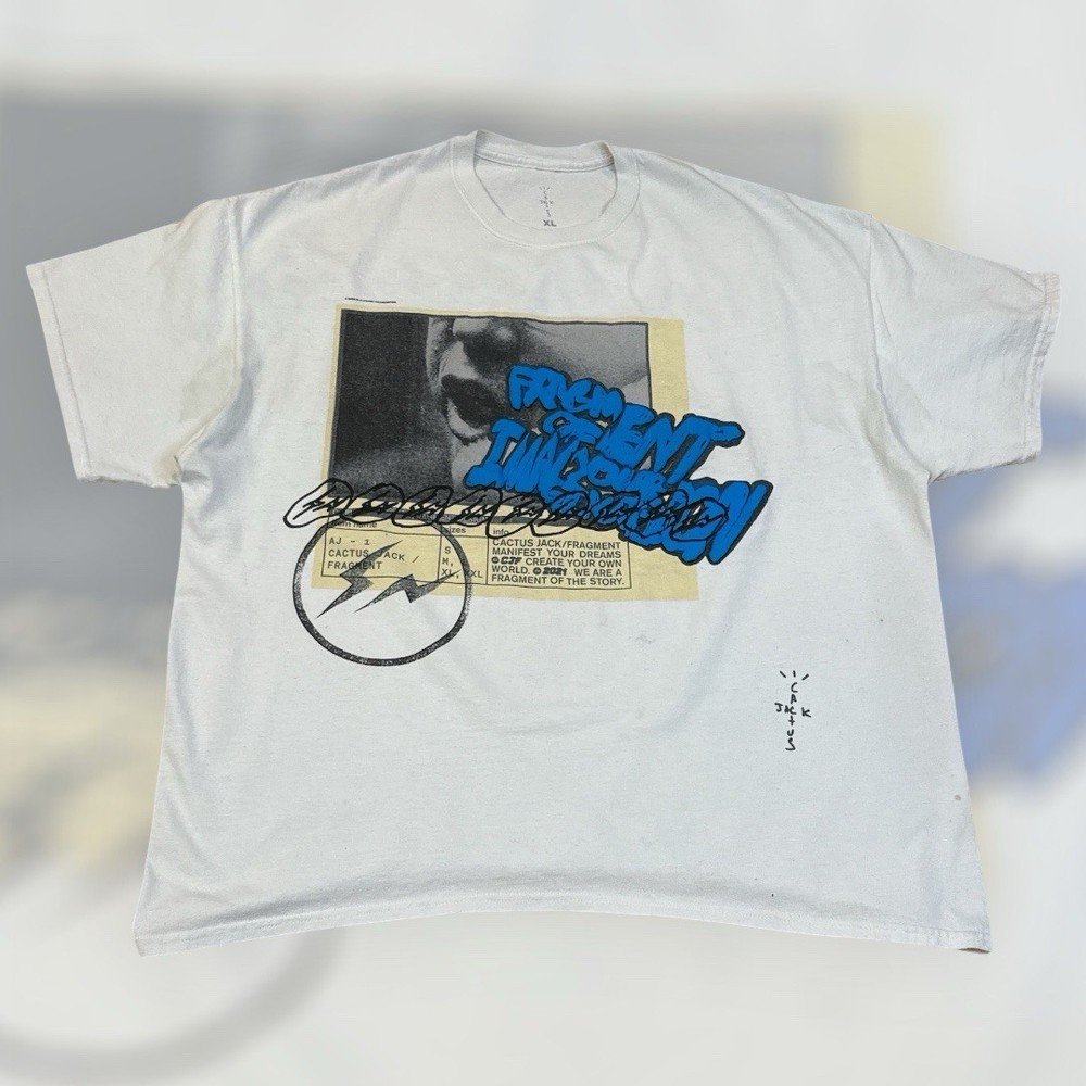 Nike Travis Scott Cactus Jack Fragment Tee Xl Rare