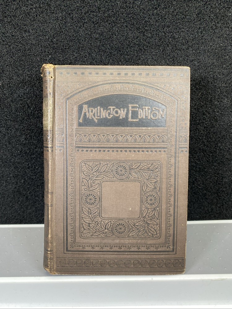 Rocky Mountain Adventures Antique Book 1800’s Hurst &CO  Hardcover