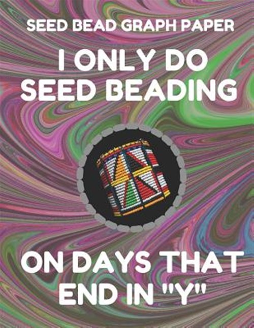 Seed Bead Graph Paper: Book for Designing Seed Beading Patterns, 8.5 by 11 In...