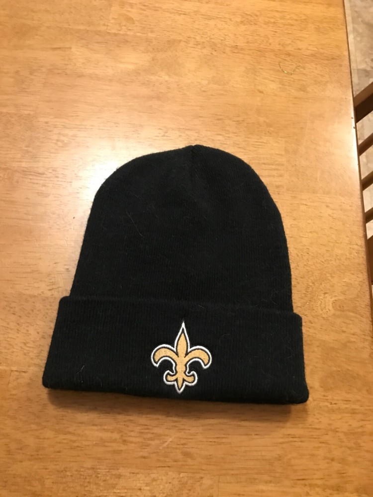 NEW ORLEANS SAINTS BEANIE HAT MVP AUTHENTIC NFL FOOTBALL TEAM KNIT CAP NEW