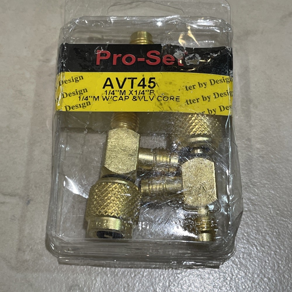 Lot of 3 PRO-SET Access Valve Tee AVT45 1/4
