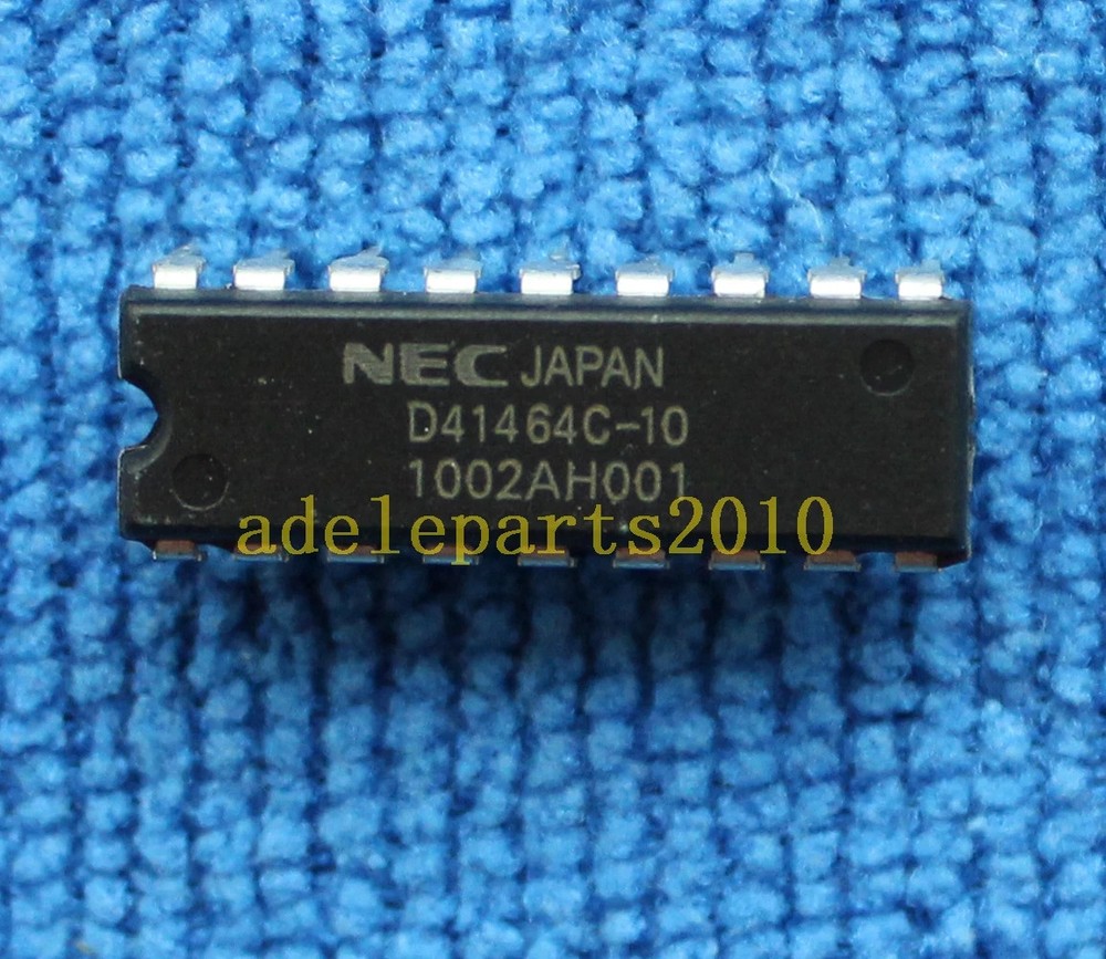 10pcs UPD41464C-10 D41464C-10 DYNAMICNMOS RAM DIP-18