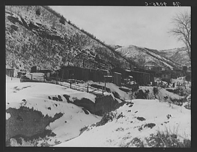Consumers Utah Carbon County 1936 Utah Coal Miners Houses Blue Blaze Mine