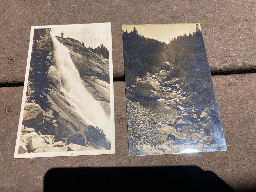 RPPC Real Photo Postcard California Nevada City