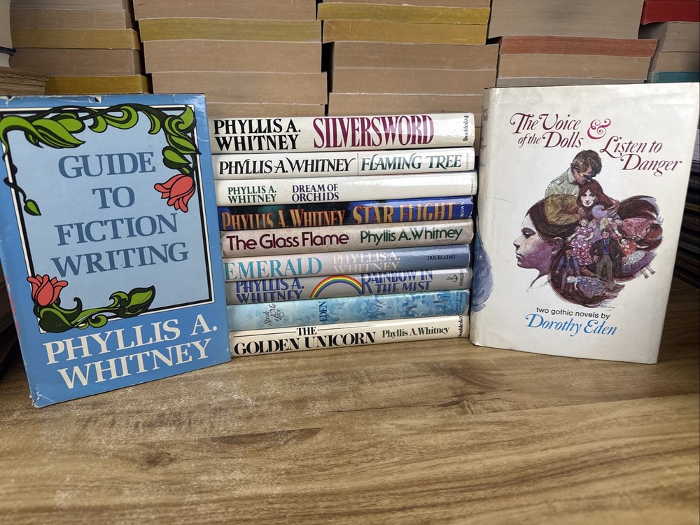 Lot Of 11 Phyllis A. Whitney Dorothy Eden HC Books Vintage Suspense Mystery