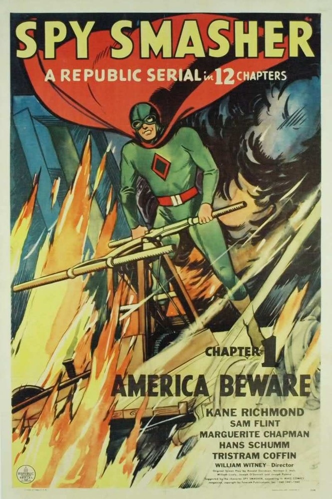 Spy Smasher Classic Cliffhanger Serial DVD Starring Kane Richmond