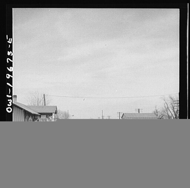 Floyd, Missouri. Going through the town on the Atchison, Topeka, and Santa Fe