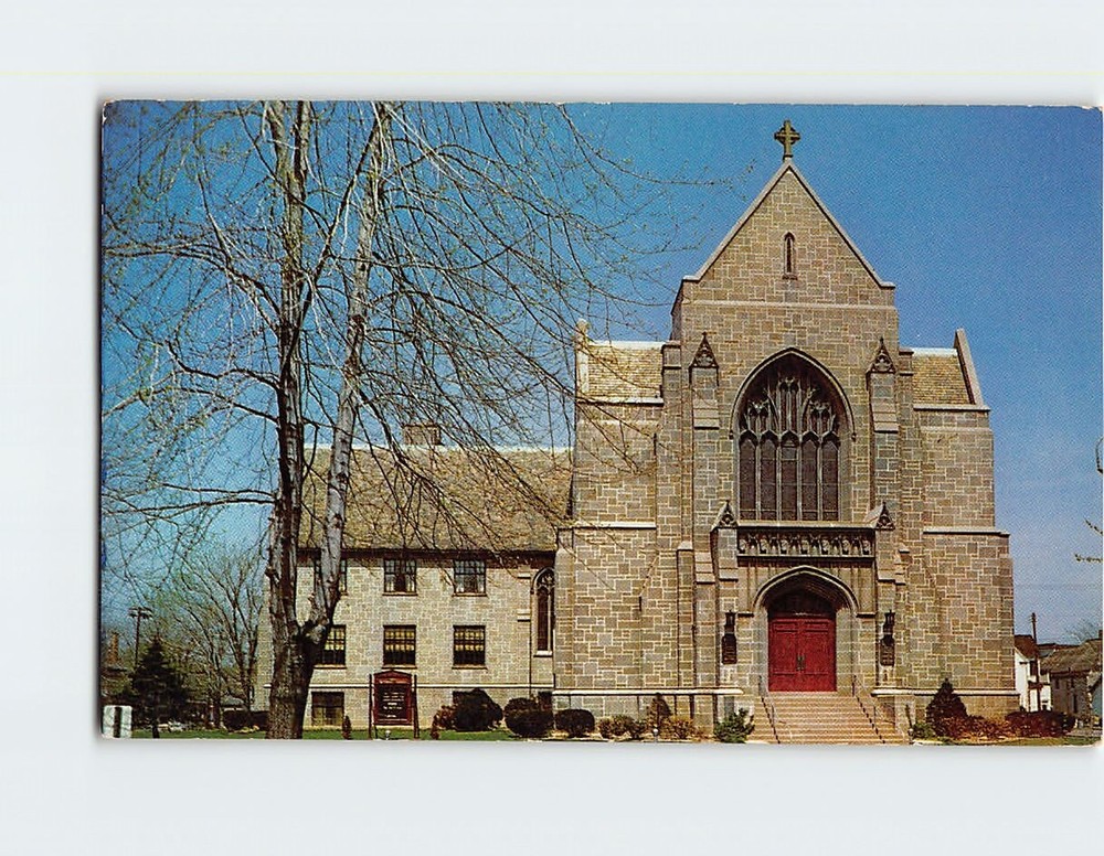 Postcard First Methodist Church Lorain Ohio USA
