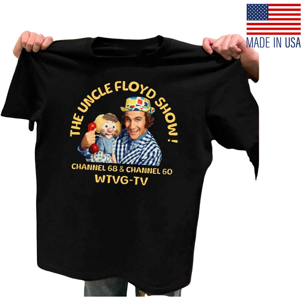 HOT SALE - The Uncle Floyd Show As Worn Unisex 1-sided T Shirt Reprint