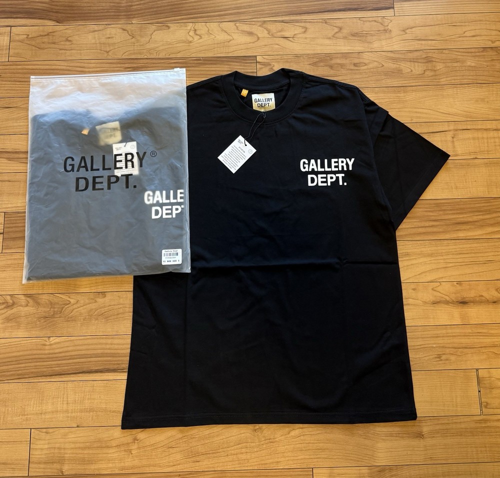 Gallery Dept OG Black Tee Large Streetwear Shirt