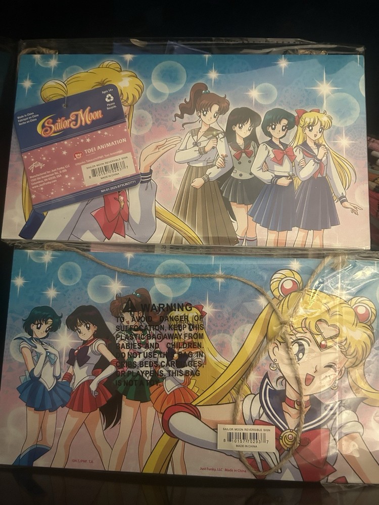 Sailor Moon Reversible Wall Sign