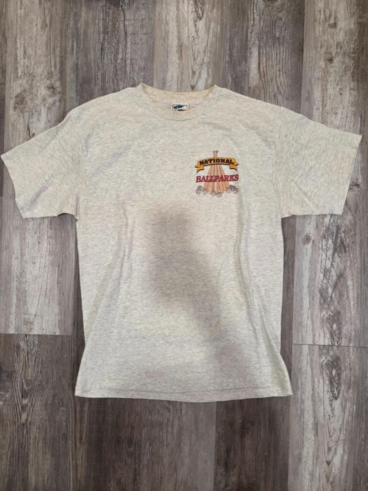 Vintage VTG Global National Ballparks Field of Dreams 1998 Men's L
