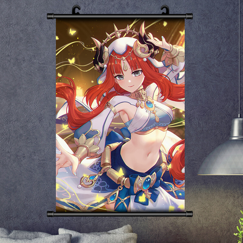 Art Poster gamecharacter Nilou Wall Scroll Collection Anime Gift 60X90cm #5