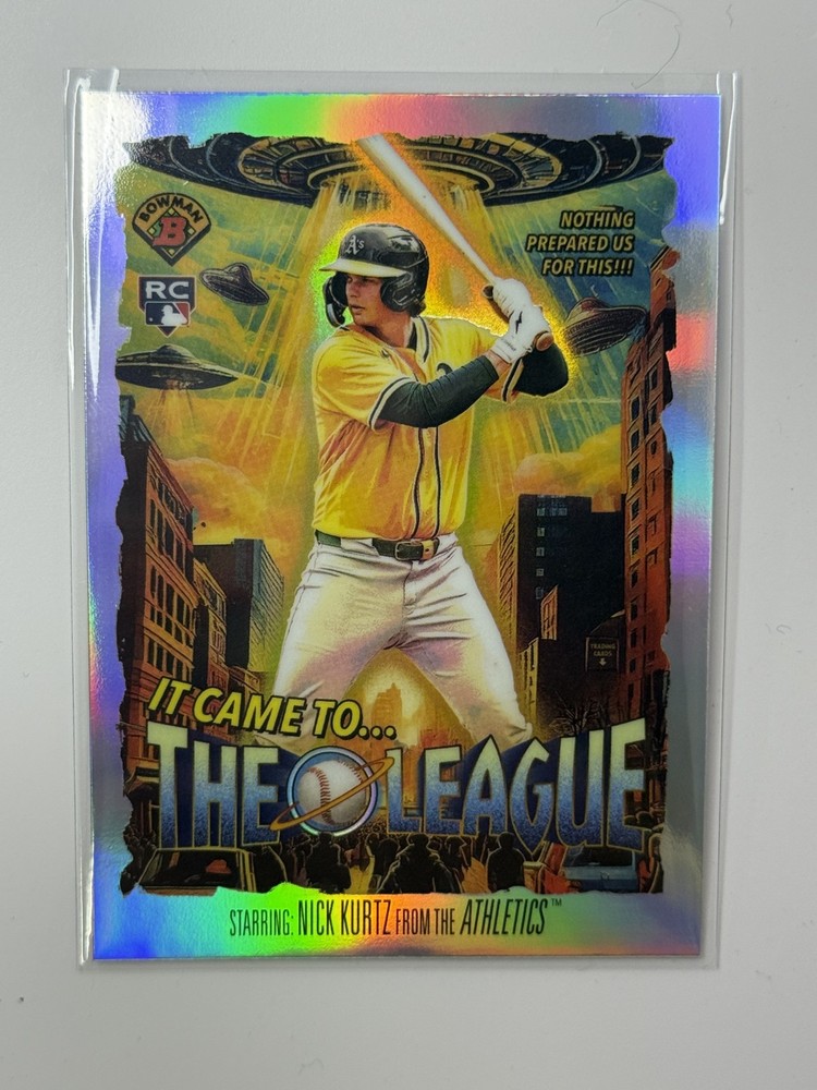 2025 Bowman Chrome - It Came to the League Nick Kurtz #IT-16 (RC)