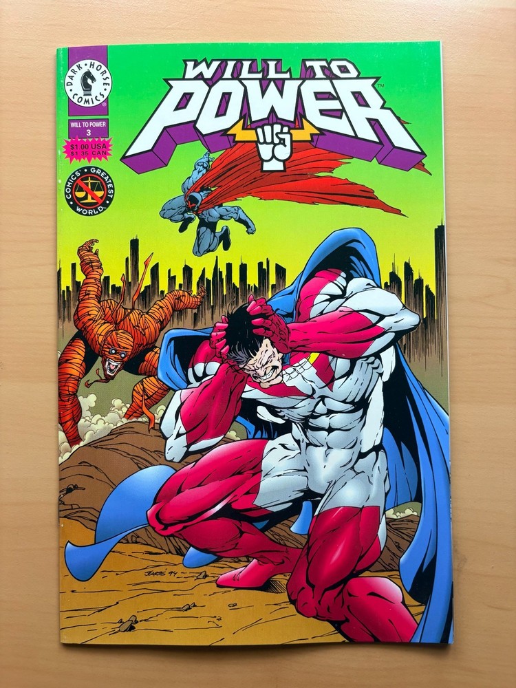 Will to Power #3 (VF/NM) Dark Horse Comics 1994