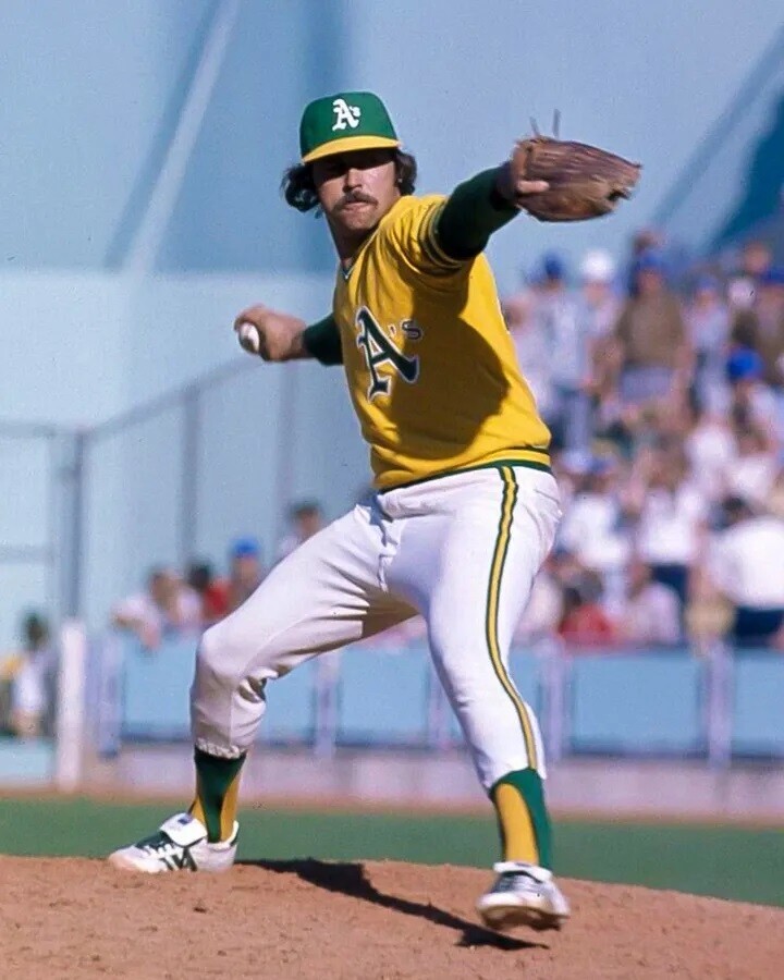 Catfish Hunter, Oakland A'S 8x10 PHOTO PRINT