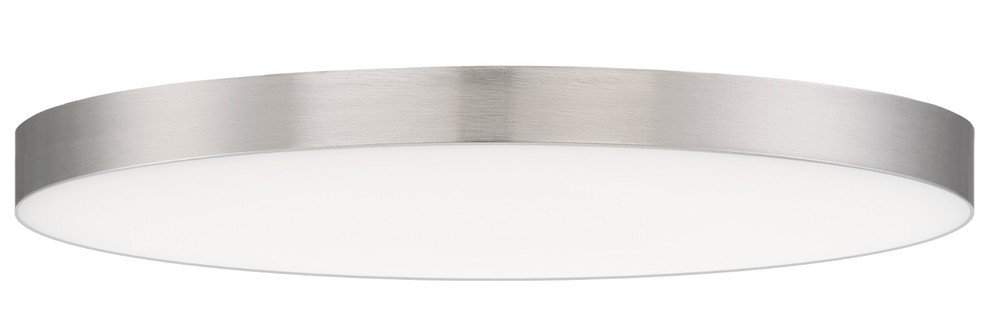 Maxim Lighting 57670WTSN Trim LED 16 inch Satin Nickel Flush Mount Ceiling Light