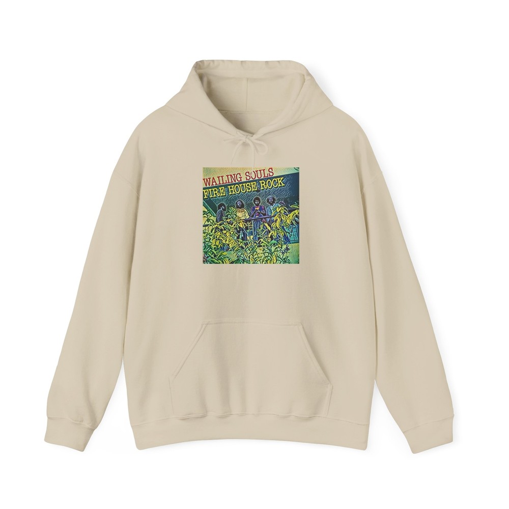 Wailing Souls Fire House Rock Graphic Print Unisex Heavy Blend Hooded Sweatshirt