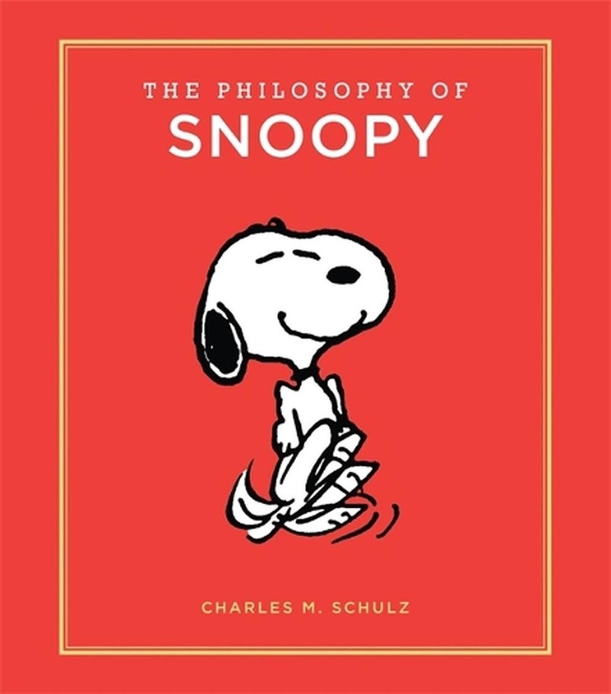 The Philosophy of Snoopy Hardcover Book by Charles Schulz in English  
