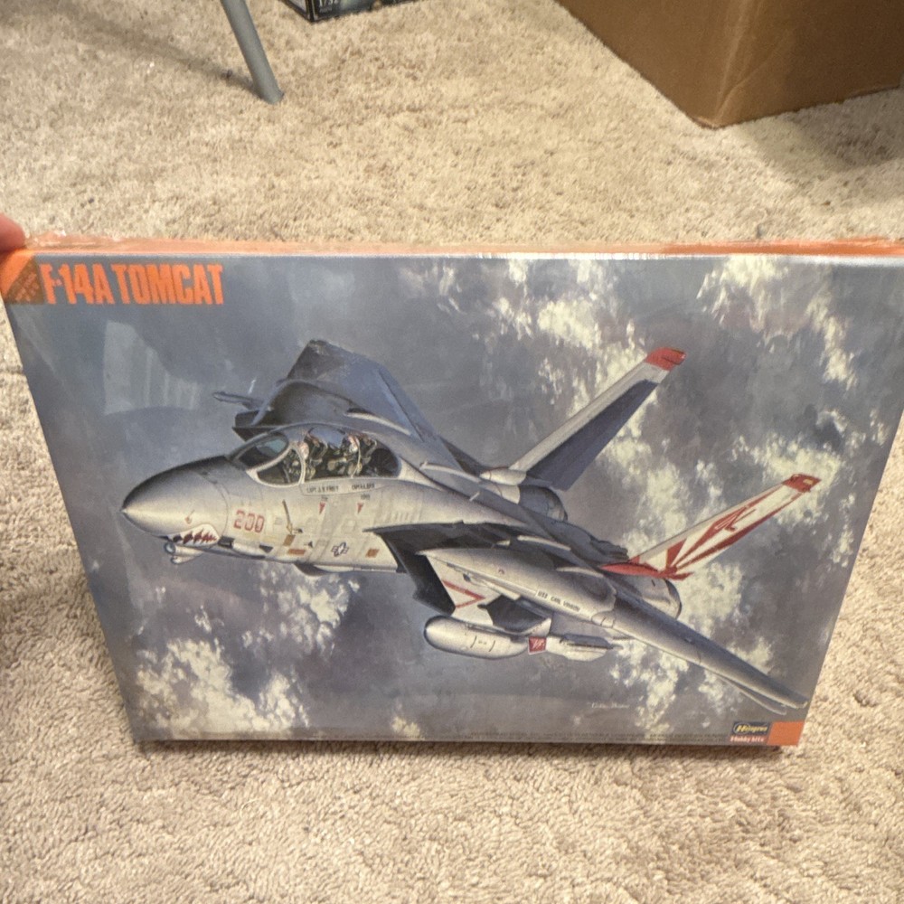 Hasegawa Grumman F-14A Tomcat Pacific Fleet 1:72 Unassembled Kit K37 04037