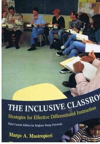 Inclusive Classroom Third - Paperback, by Margo A. Mastropieri - Very Good
