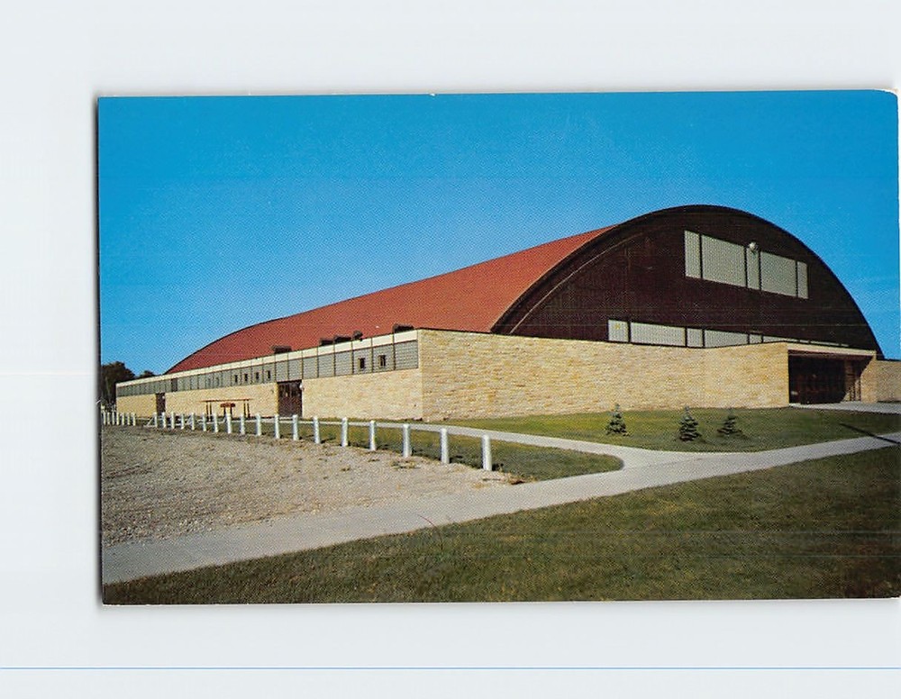Postcard Gymnasium-Auditorium Concordia College Moorhead Minnesota USA
