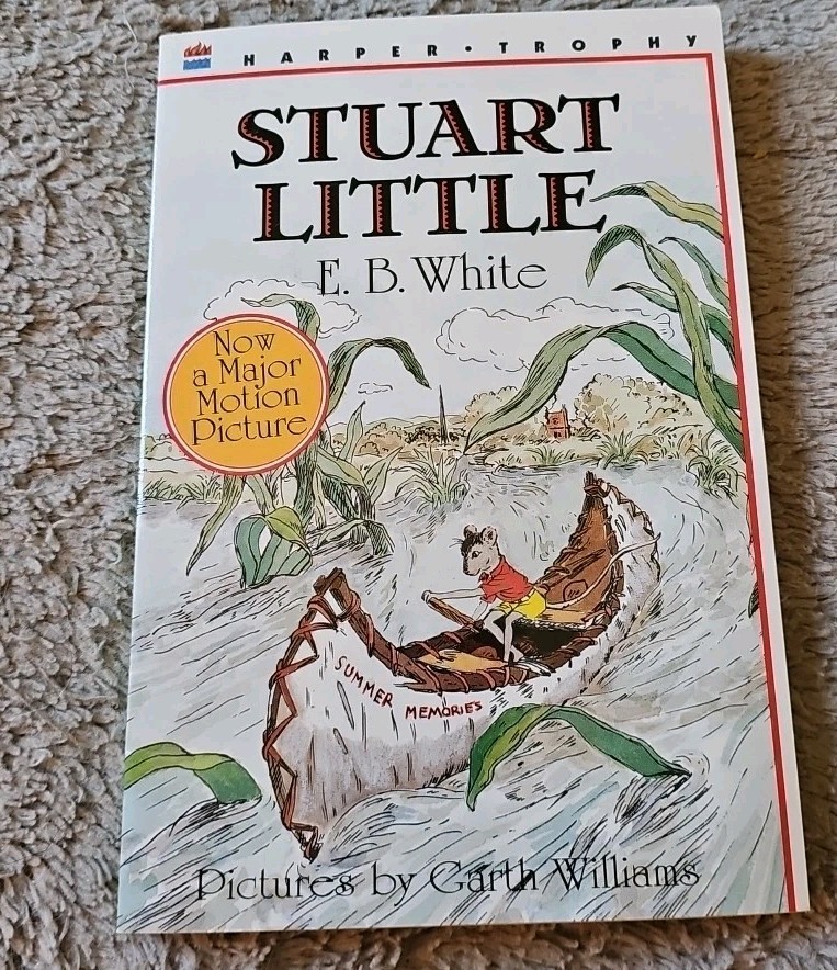 1973 Vintage Stuart Little By E.B. White PB Harper Trophy Very Good Condition