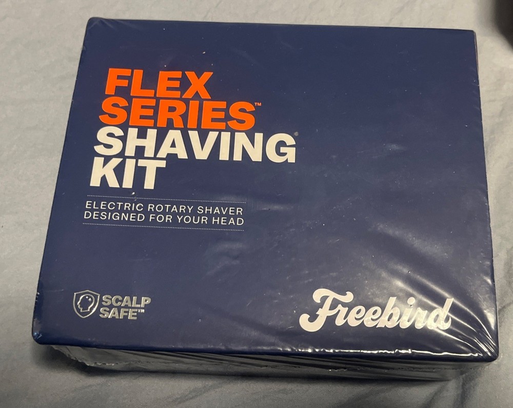 Freebird Flex Series Men's Electric Rotary Shaver Kit for Scalp New Sealed